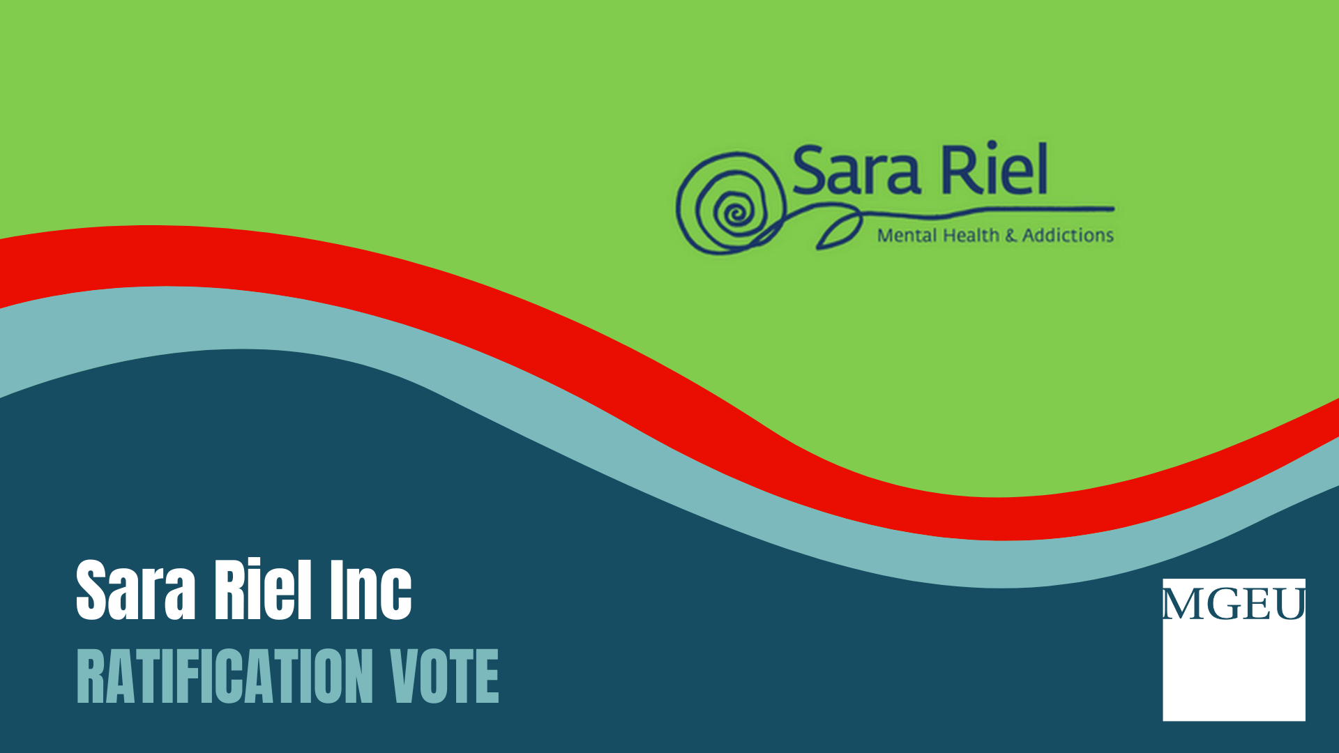 Sara Riel Ratification Vote