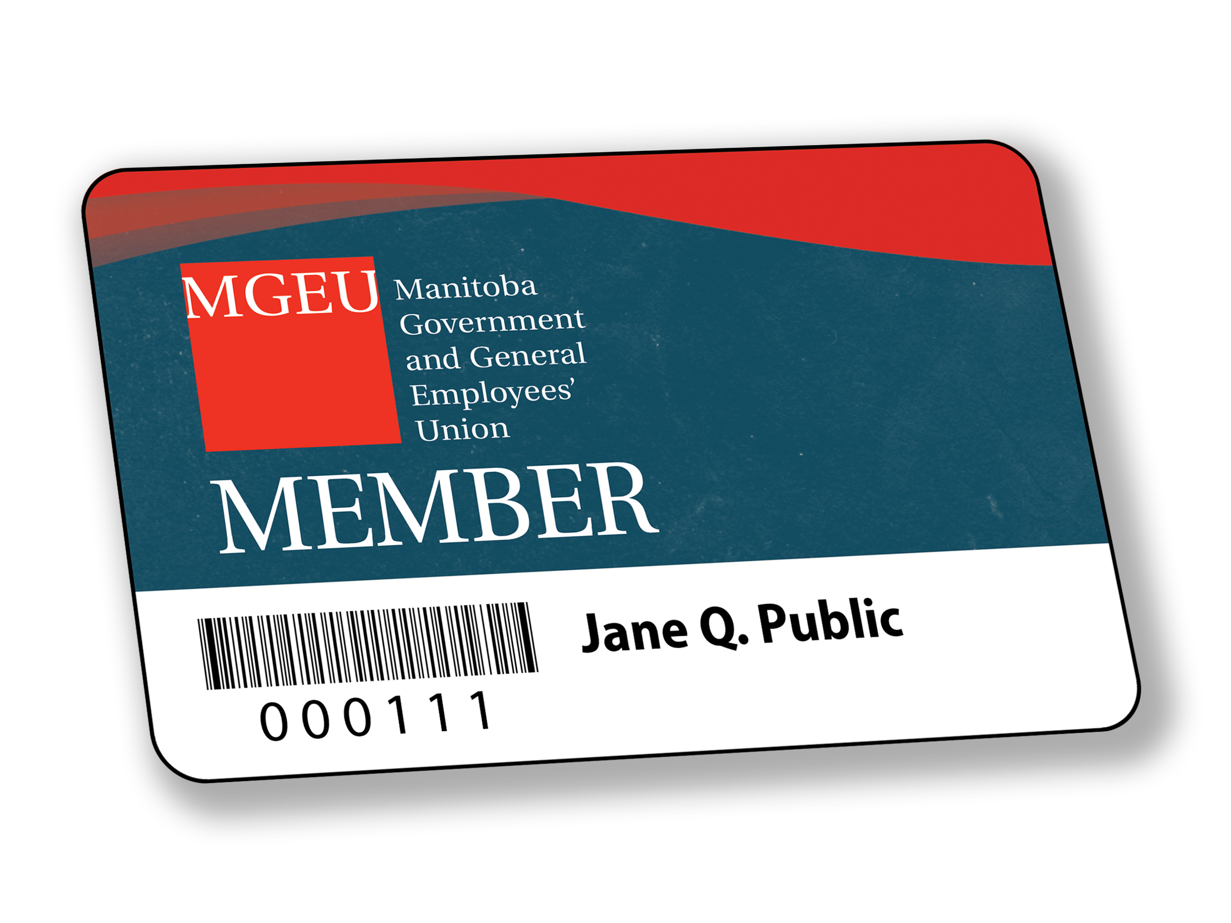 Membership Card example