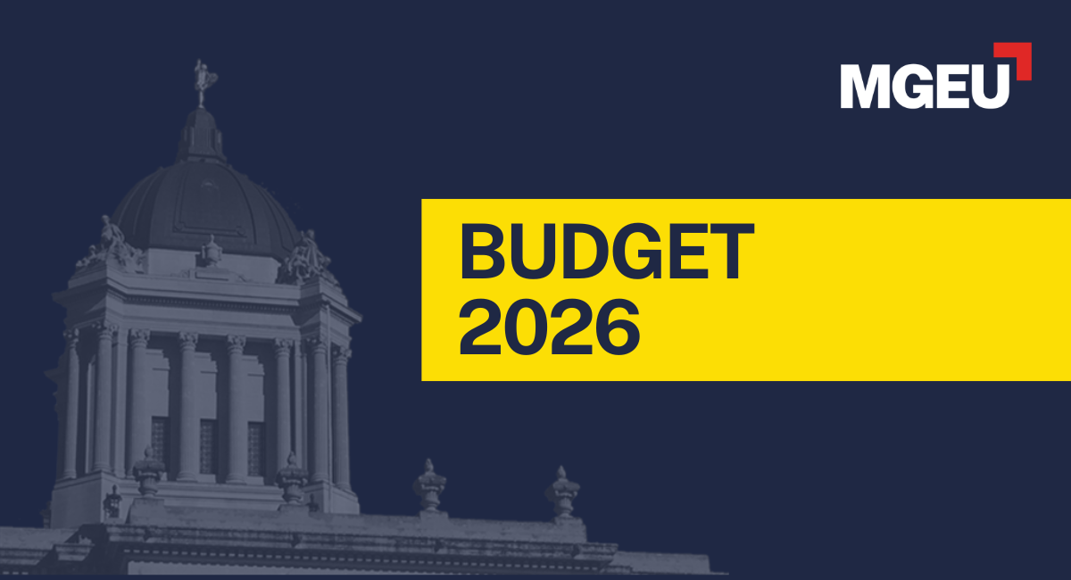 Legislature building with text saying Budget 2026
