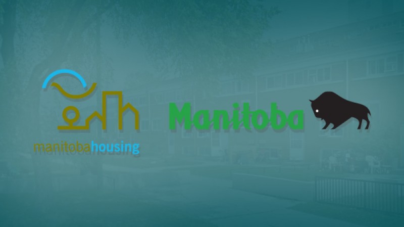 Manitoba Housing Logo and Manitoba Logo