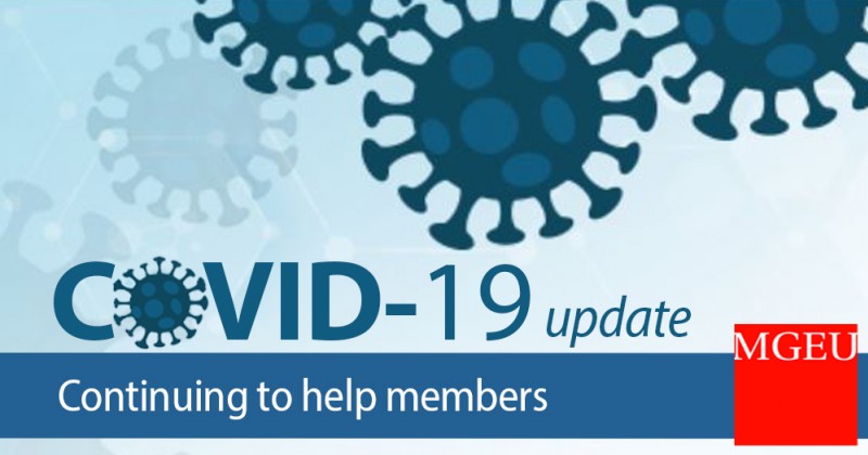 COVID-19 update - continuing to help members