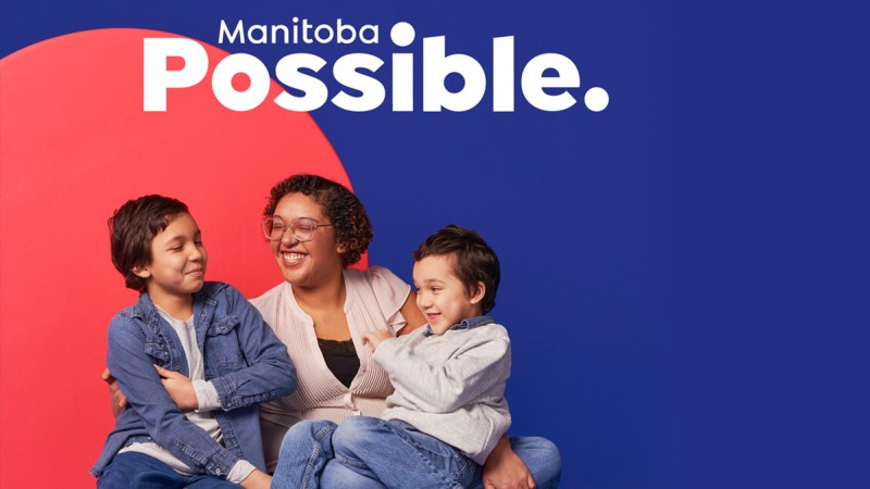Manitoba Possible with woman and children