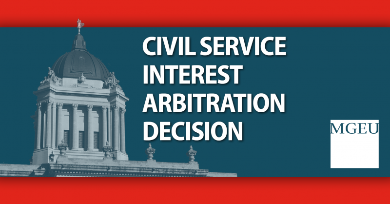 Civil Service Interest Arbitration Award