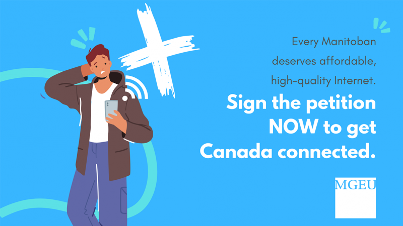 Sign the petition now to get Canada connected