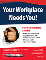 Become a Workplace Rep poster